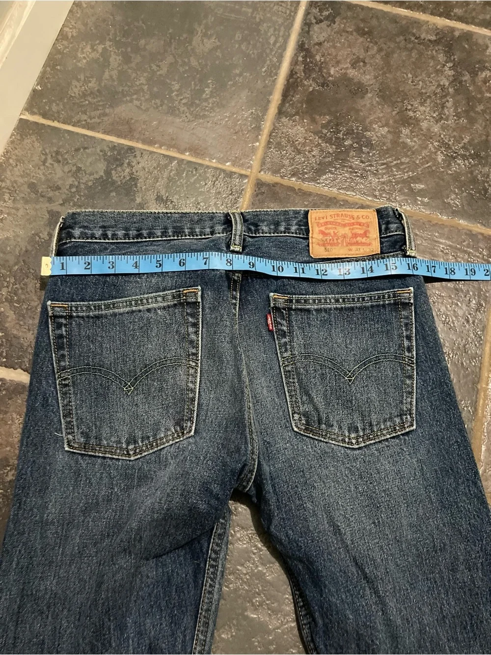 Vintage 90’s Levi’s 510 Dark Wash jeans Size 31” x 32”